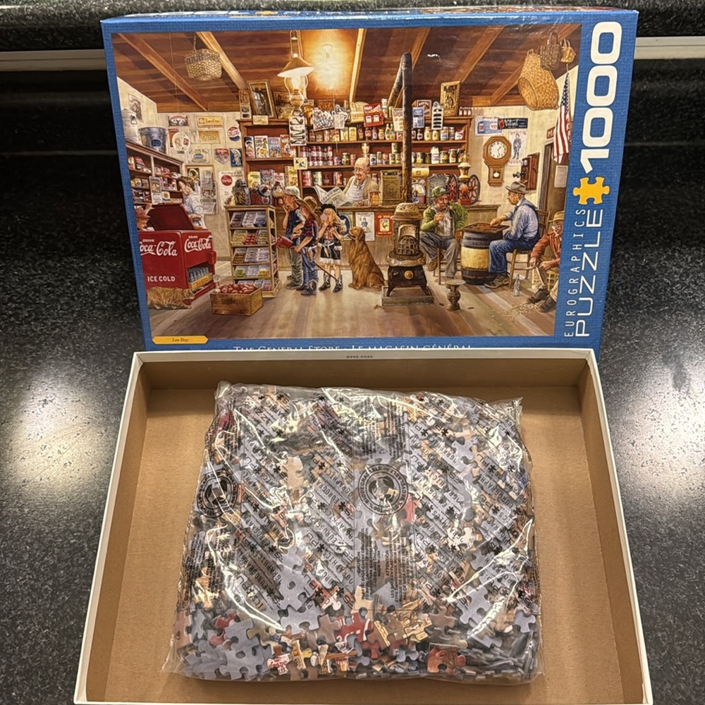 ❗️BOGO 🆓❗️1000 Piece Puzzle; The General Store - Picture 2 of 3